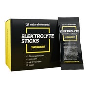 Produktabbildung: natural elements Elektrolyte Sticks Workout Zitrone 110 g