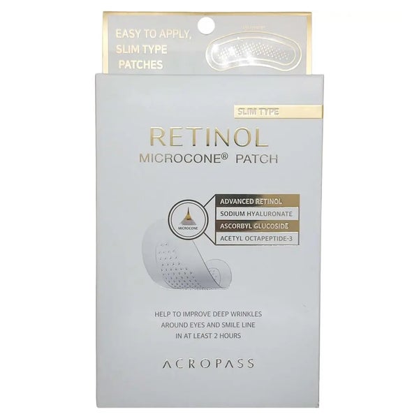 ACROPASS Retinol Mikrocone Patch Slim Type 6 St