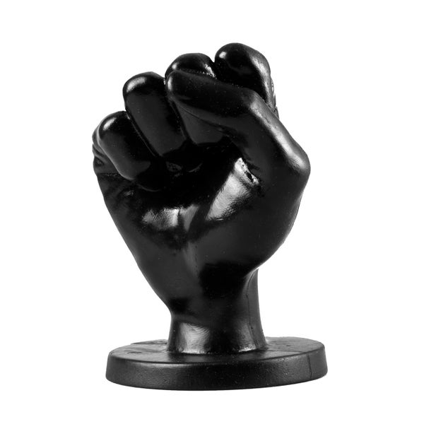 All Black - Analplug in realistischer Faustform