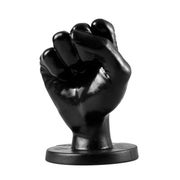 All Black - Analplug in realistischer Faustform