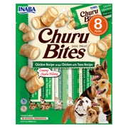 INABA Churu Bite Chicken 8x12g Wrap mit Huhn und Thunfisch für Hunde 0,096 kg