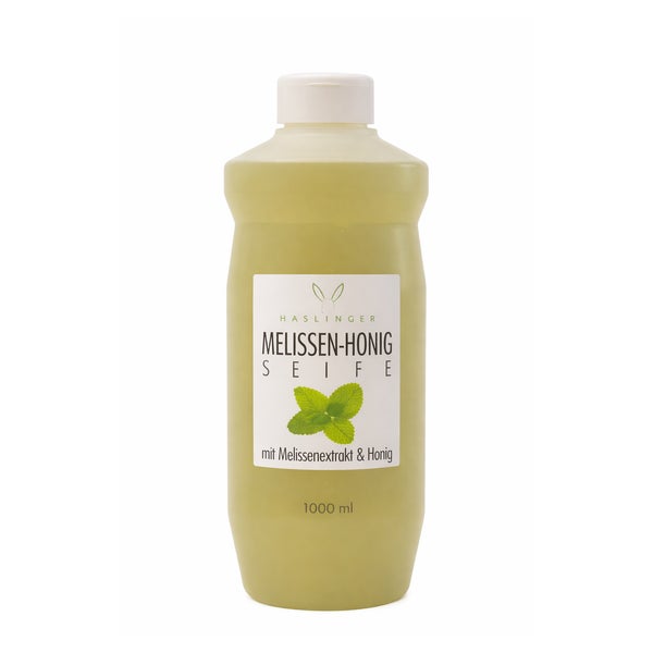 Haslinger Melissen-Honig Flüssigseife – Nachfüller 1000 ml