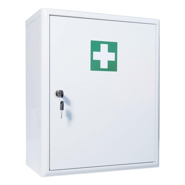 FAP - Verbandschrank C inkl. DIN 13157, mit Schloss & Fächer 1 St