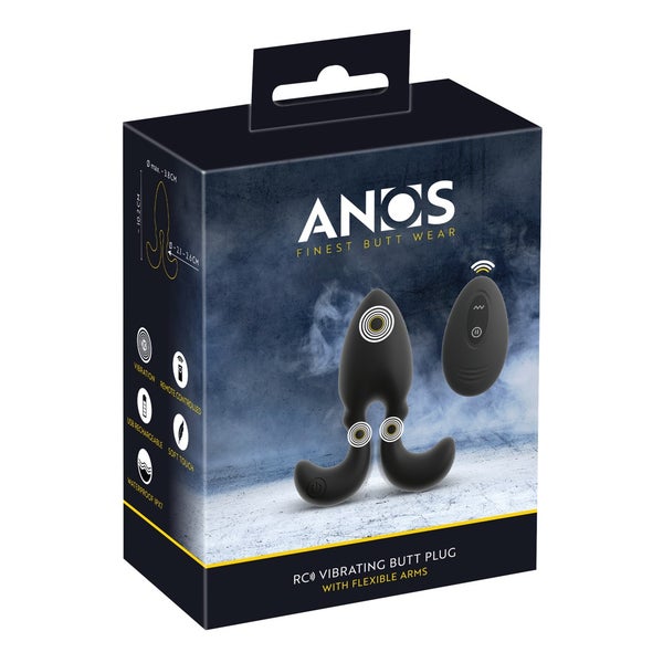 ANOS - Vibro-Analplug mit flexiblen Armen 1 St