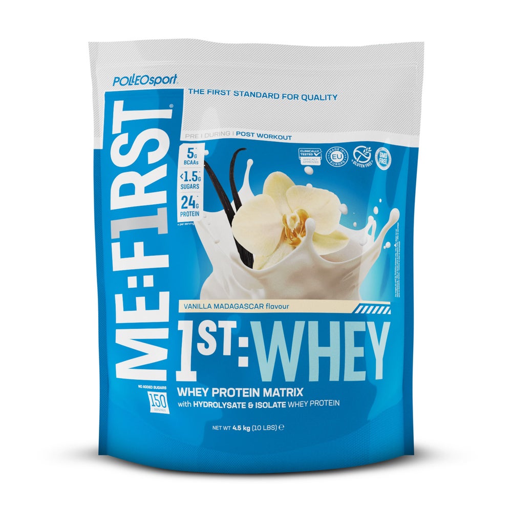 Polleo 1st Whey, 4,5 kg, Vanilla Madagascar 4500 g