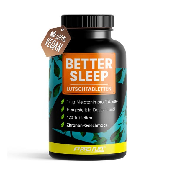 ProFuel Better Sleep Melatonin Zitrone 120 St