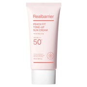 REAL BARRIER Peach Fit Tone Up Sun Cream LSF 50+ PA++++ 50 ml