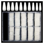 Nageltips Falsche Acryl Coffin Ballerina 500 Stück Damen Nat 1 St