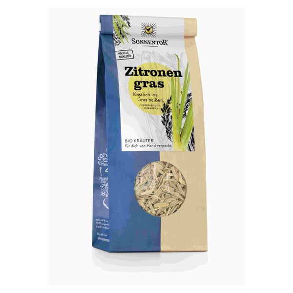 Bio-Zitronengras lose – 80 g zitronig-erfrischender Genuss für Tee und Küche