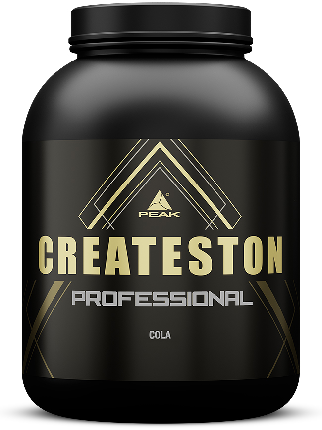 PEAK Createston Professional - 3150g - Geschmack Cola I Post Workout I ALL in One I über 90 Schlüsselsubstrate I mit Whey Hydrolysat & Whey Isolat I Creatin AKG I Kohlenhydratmatrix 3150 g
