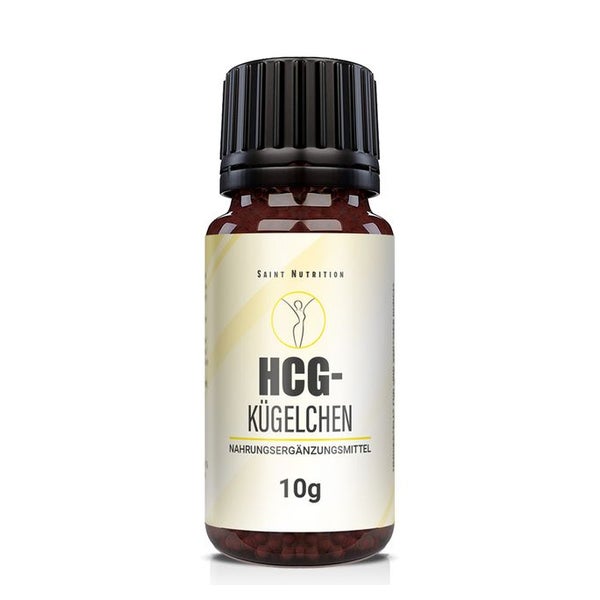 Saint Nutrition® HCG Kügelchen - Ergänzung für Ihre Diät & Ziele beim Abnehmen 10 g