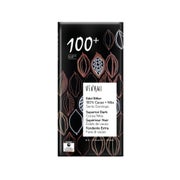 Vivani Edel Bitter 100% + Nibs Schokolade