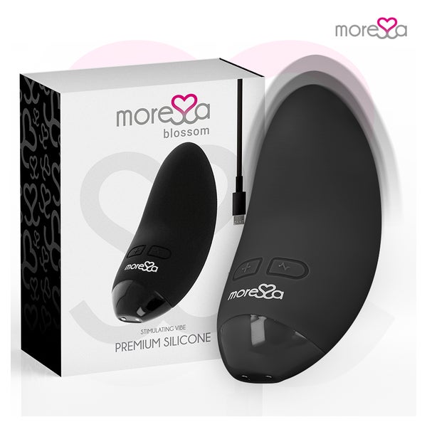 Moressa - Blossom Schwarzer Vibrator 1 St
