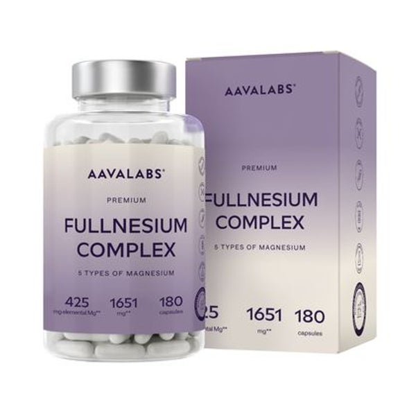 Aavalabs Magnesium Komplex 425 mg 5 Formen, 180 Kapseln 180 St