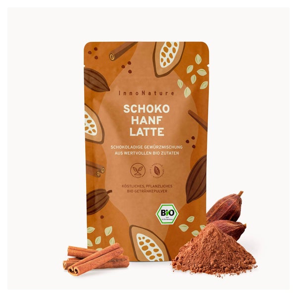 InnoNature Bio Schoko Hanf Latte 175 g