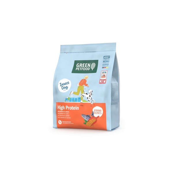 Green Petfood Dog - High Protein with Insects 0,9 kg