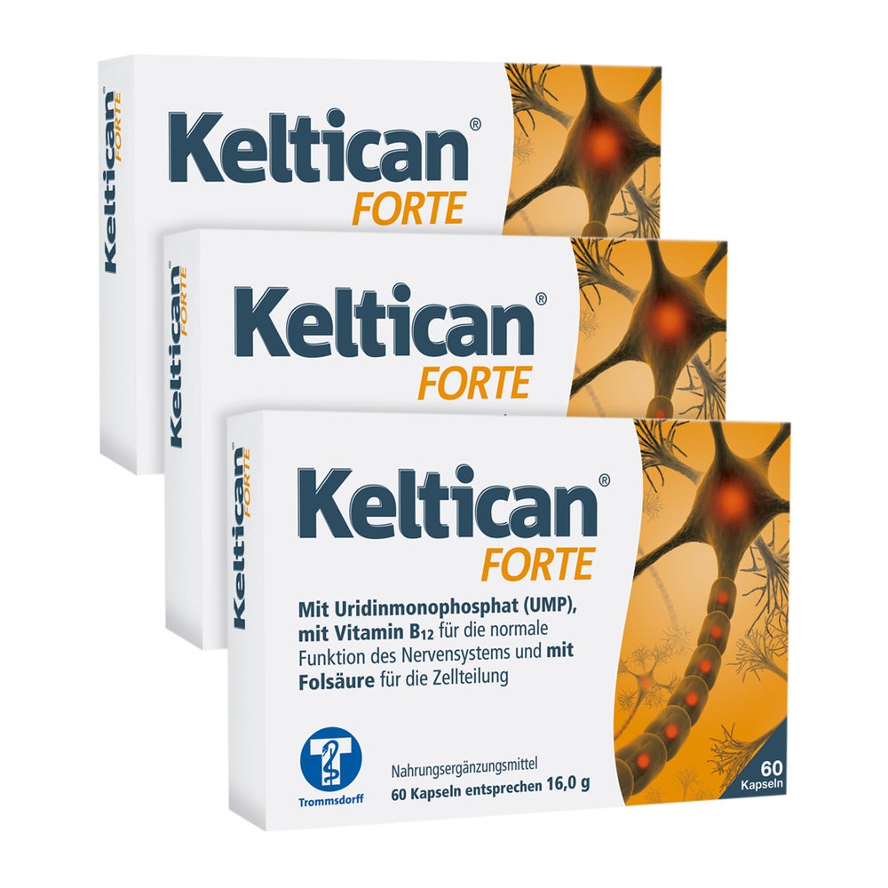 Keltican Forte Kapseln Dreierpack 3X60 St
