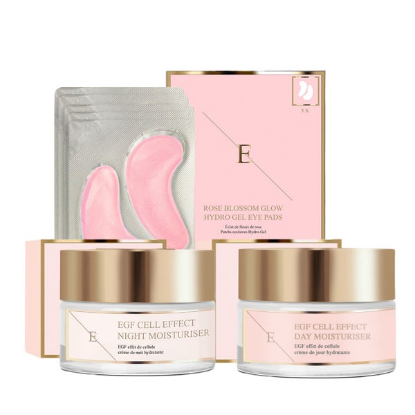 Egf Cell Effect Day Moisture + Egf Cell Effect Night Moisture + Augenpads Set 1 St