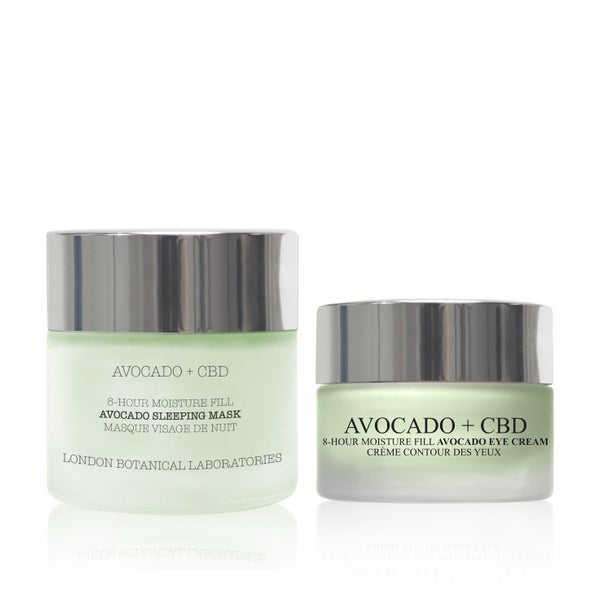 Avocado + Cbd  Gesichtspflege Set 80 ml
