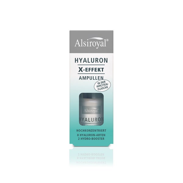 Alsiroyal Hyaluron X-Effekt Ampullen in der Pipettenflasche 15 ml