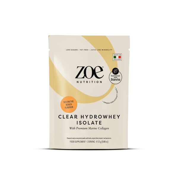 zoe Clear Hydrowhey, 25 g, Sex on the Beach 25 g