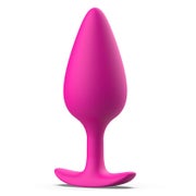 B Swish - Vibrations-Analplug aus Silikon