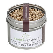 Zauber der Gewürze Weißer Kampot Pfeffer 80 g