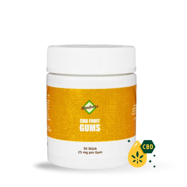 Weedness - CBD Öl Fruchtgummis mit 25mg 30 St