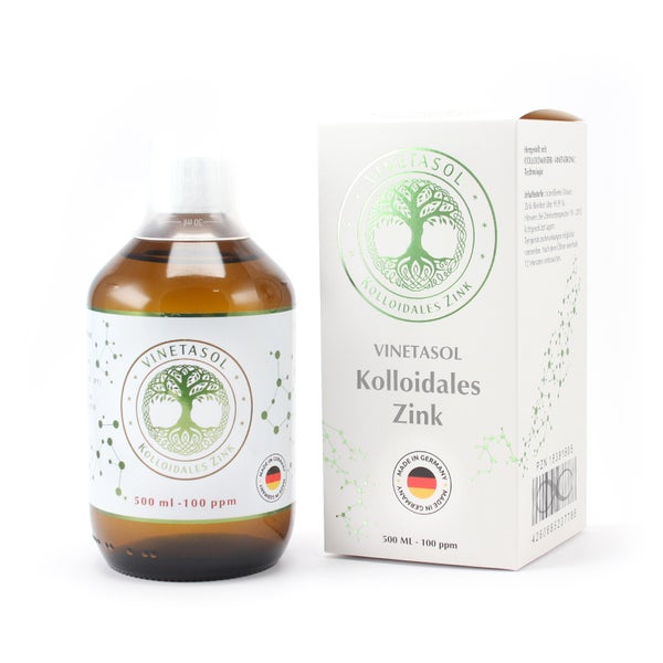 VINETASOL KOLLOIDALES ZINK - 100ppm 500 ml