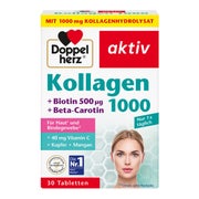 Produktabbildung: Doppelherz Kollagen 1000 + Biotin + Q10 30 St