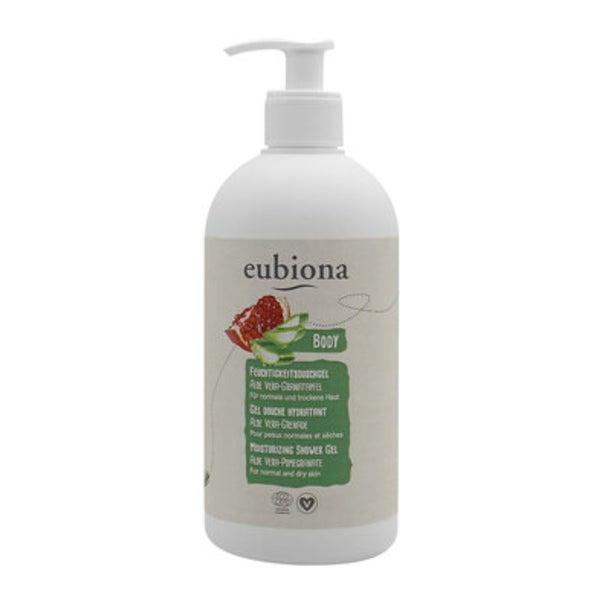 Eubiona Feuchtigkeitsduschgel Aloe Vera-Granatapfel