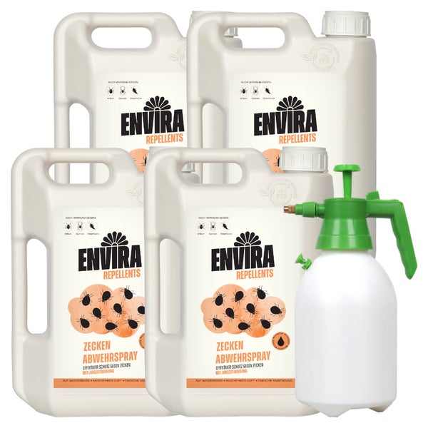 Envira Zecken Abwehrspray mit Drucksprüher