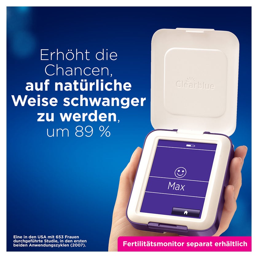 Clearblue Fertilitätsmonitor Teststäbchen 33 St