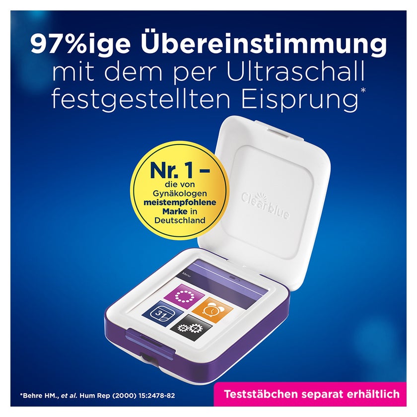 Clearblue Fertilitätsmonitor Teststäbchen 33 St
