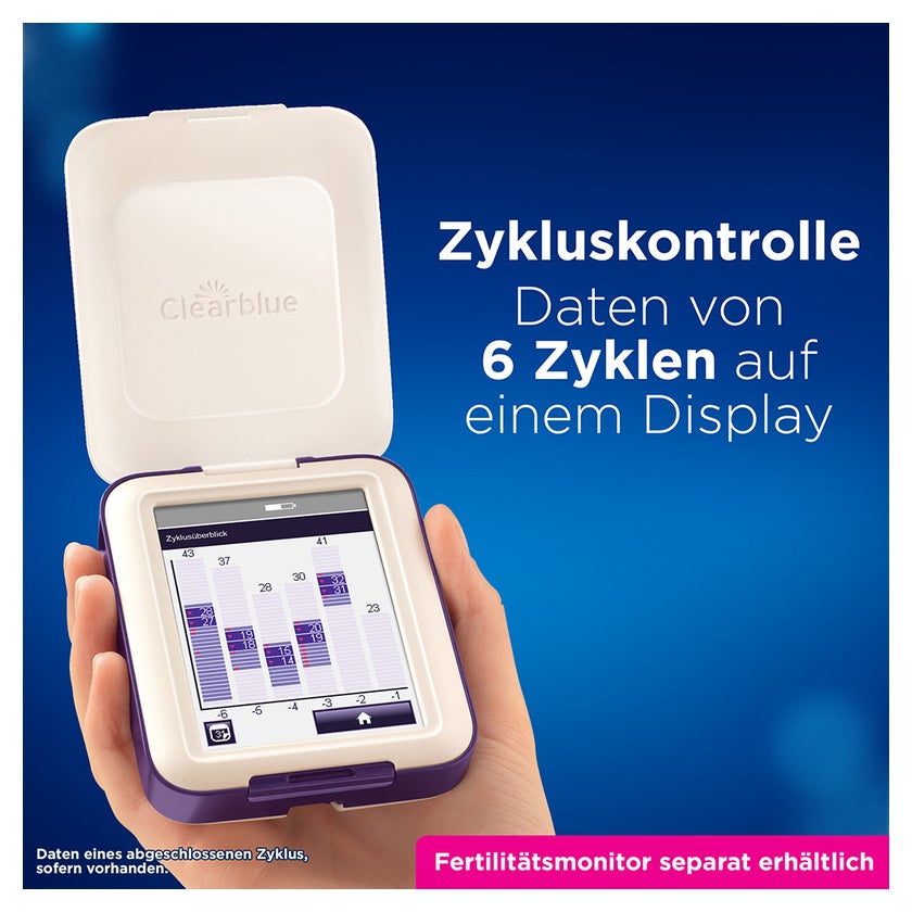 Clearblue Fertilitätsmonitor Teststäbchen 33 St