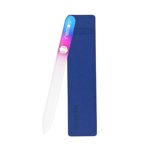 Glasnagelfeile 14 cm beidseitig blau-violett 1 St