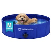 Veddelholzer Faltbarer Hundepool (M) 80 x 20 cm 1 St