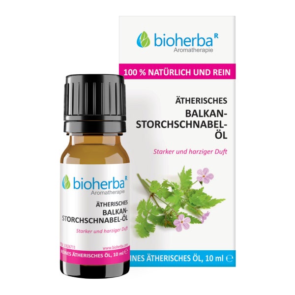 Bioherba Ätherisches reines Balkan-Storchschnabel-Öl 10 ml
