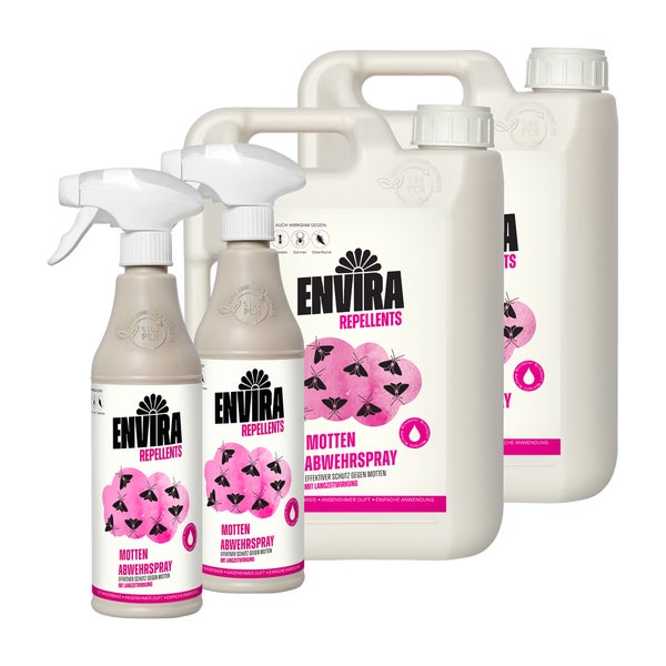 Envira Motten Abwehrspray im Nachfüllpack