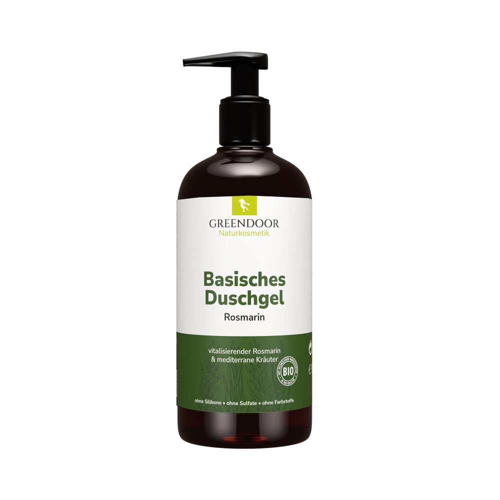 GREENDOOR Basisches Duschgel Rosmarin 250 ml