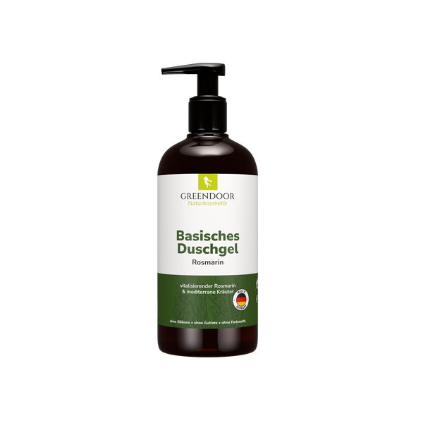 GREENDOOR Basisches Duschgel Rosmarin 250 ml