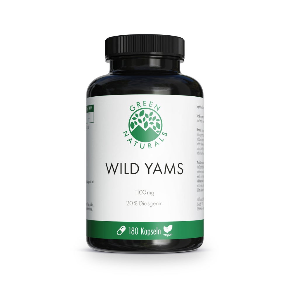 GREEN NATURALS Wild Yam hochdosiert vegan 180 St