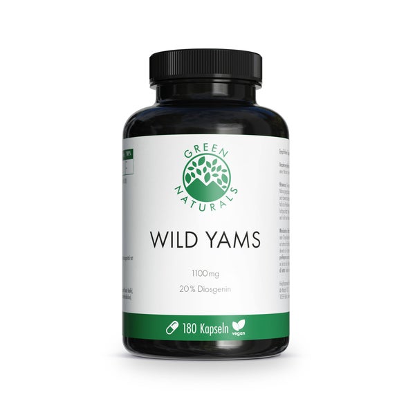 GREEN NATURALS Wild Yam hochdosiert vegan 180 St