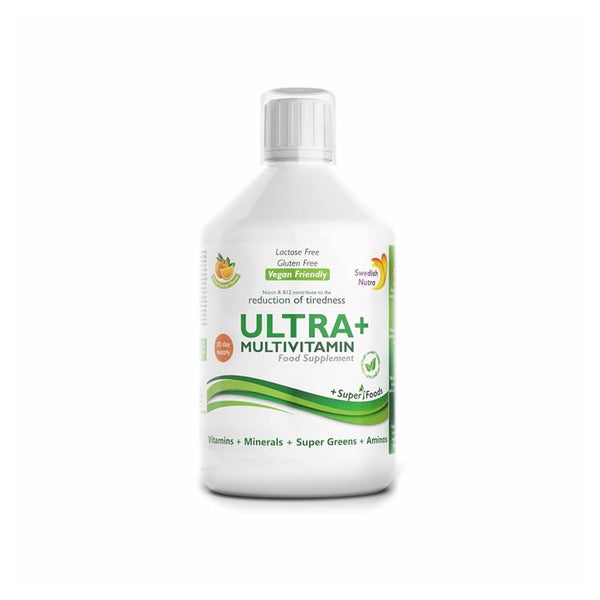 Swedish Nutra - Ultra Plus Multivitamin vegan 500 ml 500 ml