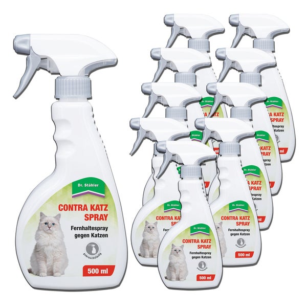 Silberkraft Contra Katzen-Fernhaltespray 10 x 500 ml 5000 ml