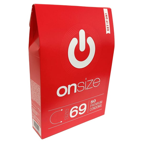Size 69 Kondome - XL Passform, befeuchtet, 50 Stück, 69mm (50 Kondome) 50 St