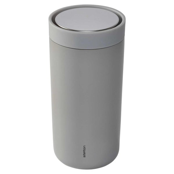 Stelton To Go Click Thermobecher 0.4 l. soft light grey