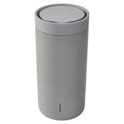 Stelton To Go Click Thermobecher 0.4 l. soft light grey