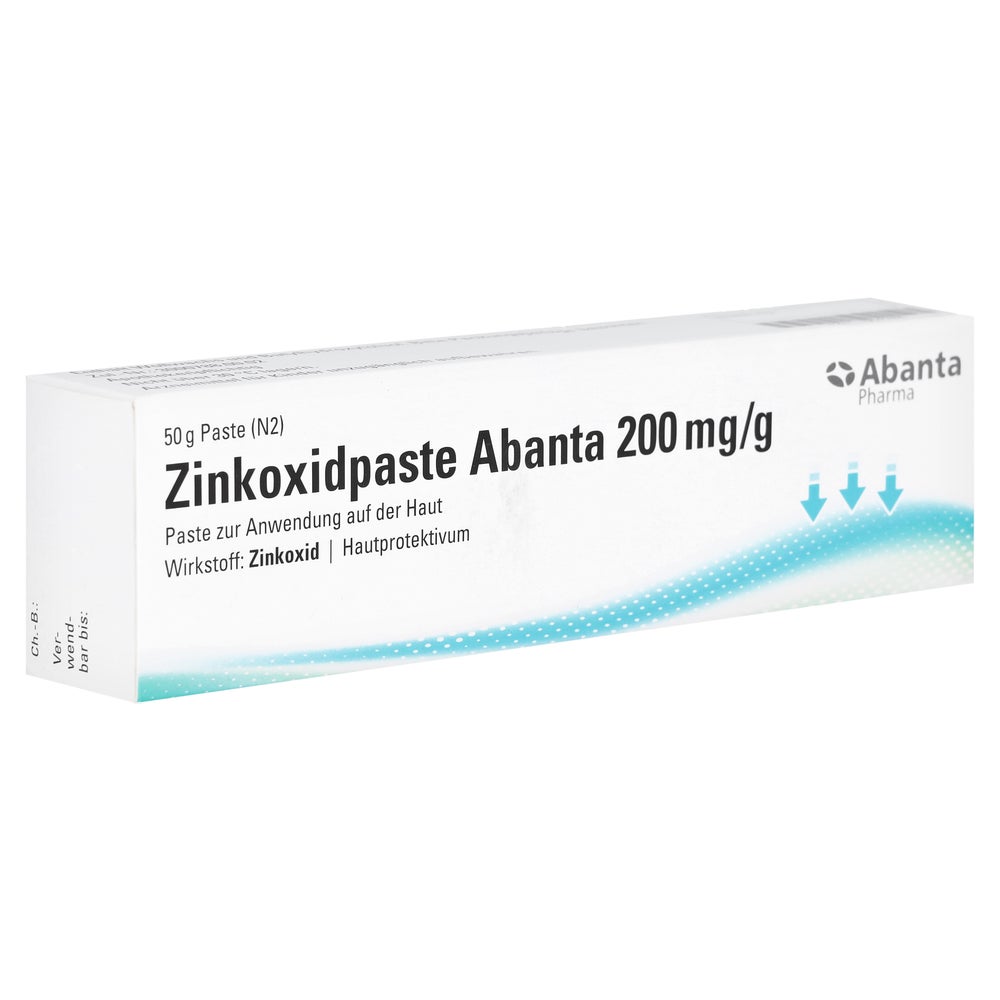 Zinkoxidpaste Abanta 200 mg/g 50 g