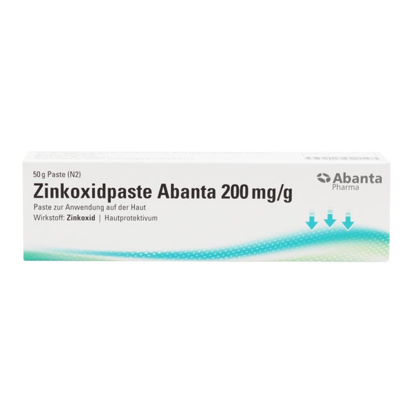 Zinkoxidpaste Abanta 200 mg/g 50 g